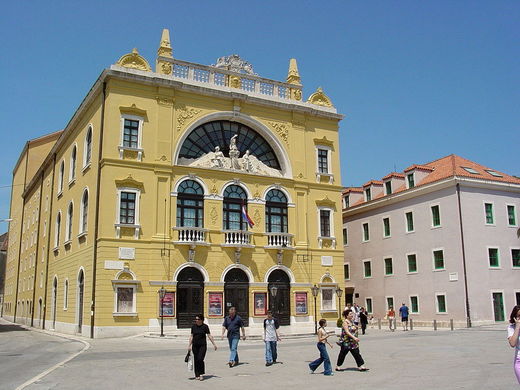 Split Croatia is home to a few great examples of Baroque Revival Architecture.. 