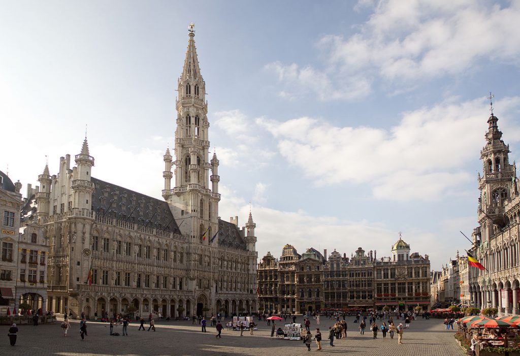The Brussels Town Hall is a great example of Gothic Architecture in a municipal building 