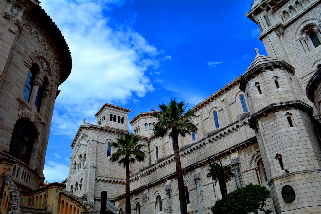 exterior of Monaco Cathedral