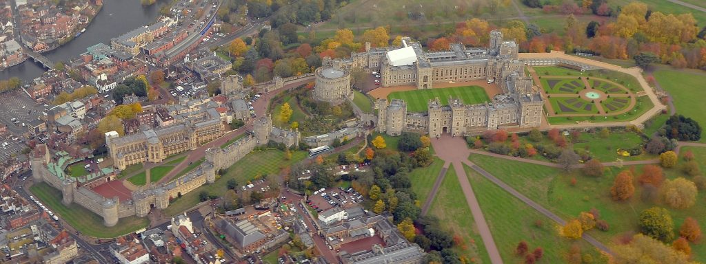 Windsor Castle is one of the largest and strongest castles in all of England