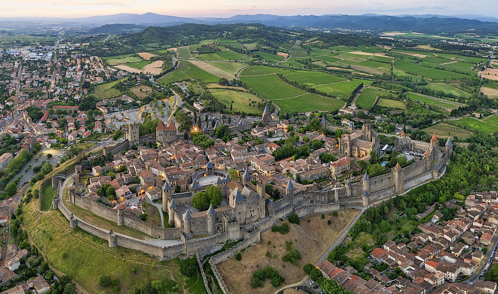 The Cité de Carcassonne is one of the strongest castles in France