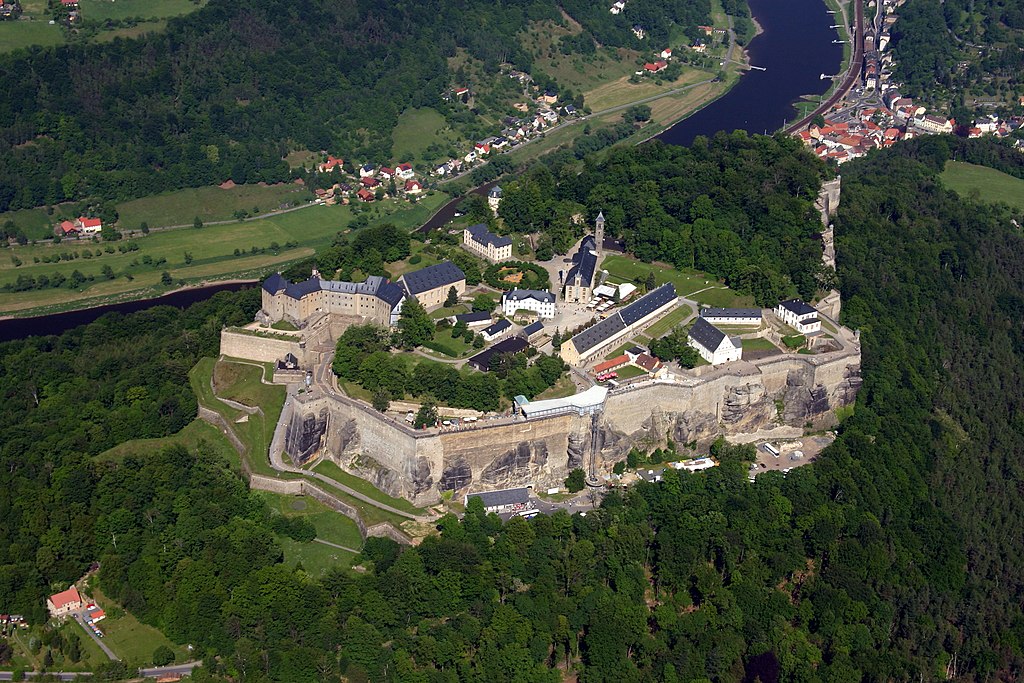 Königstein Fortress is one of the strongest castles in the world