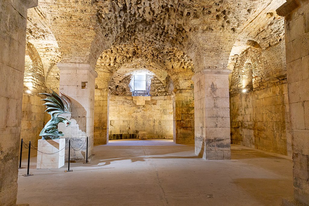 The Palace of Diocletian is the most important building in Split.