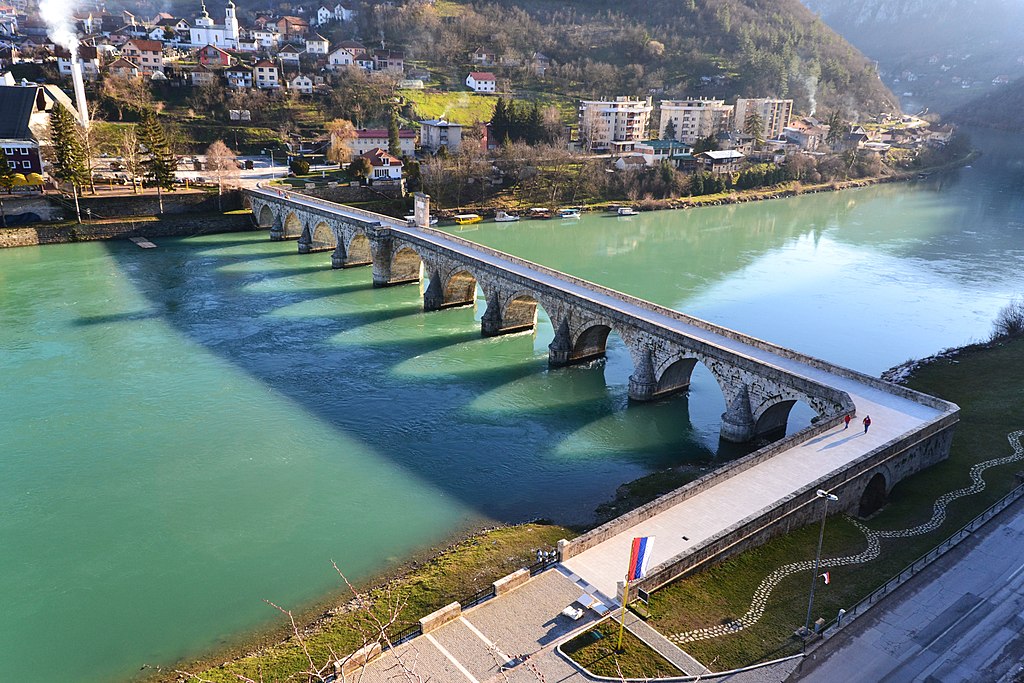 Mehmed Paša Sokolović Bridge is a bridge built by the Ottoman Empire during the Middle Ages