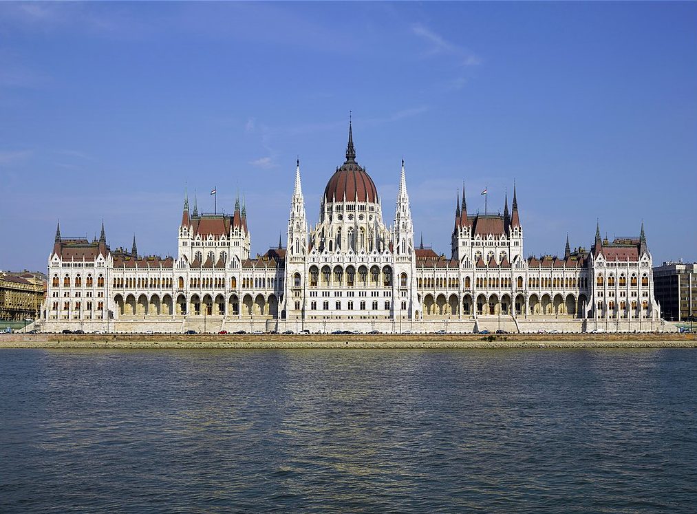 The Parliament Building in Budapest Hungary is a great example of Neo Gothic Architecture