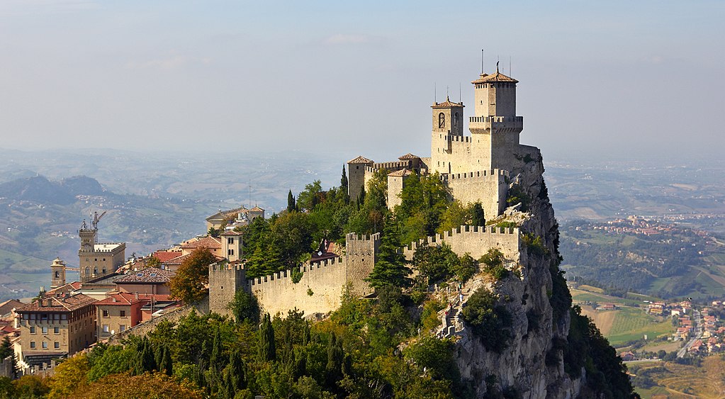 The castles of San Marino have been protecting the city for centuries