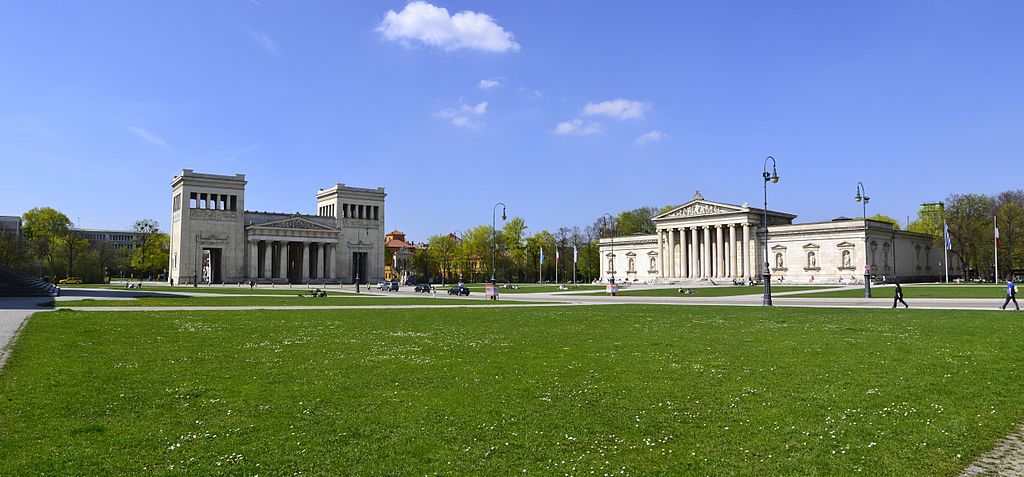 The Königsplatz is a collection of Neoclassical Buildings within the German city of Munich.