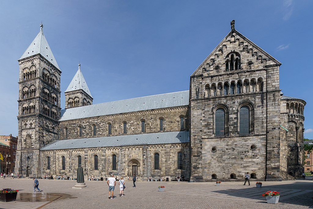 Lund Cathedral is one of the oldest Romanesque Churches in all of Scandanavia