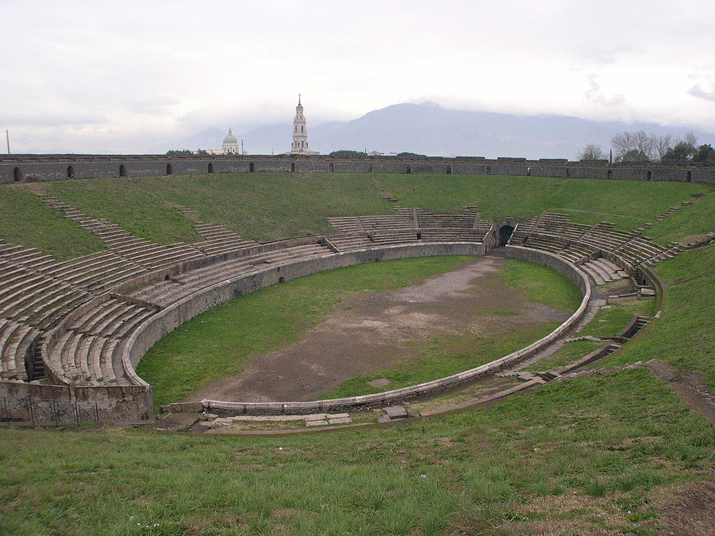 Pompeii's Roman Amphitheater is one of the best preserved in the world.