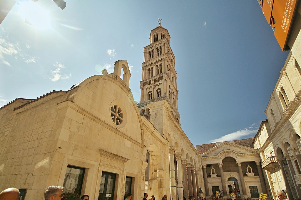 the Bell Tower of Saint Domius Cathedral