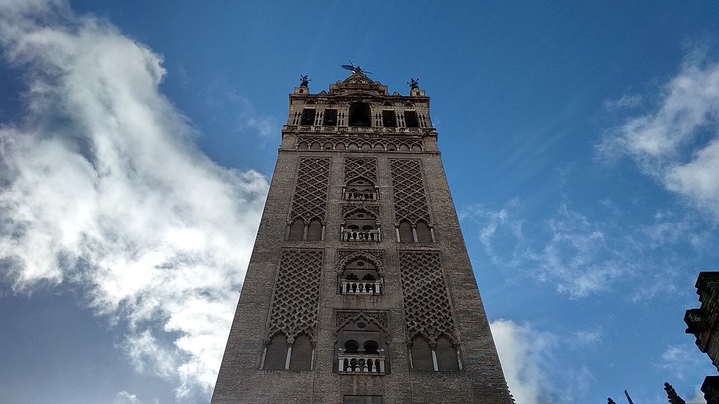 The Giralda is a great example of Moorish Architecture in Seville