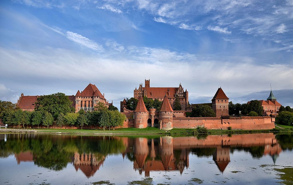 Malbork Castle is considered the largest castle in the world