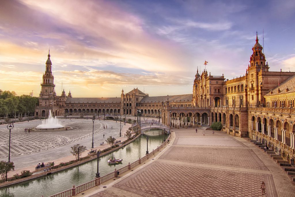 Plaza de España is one of the most Beautiful Plazas in Spain