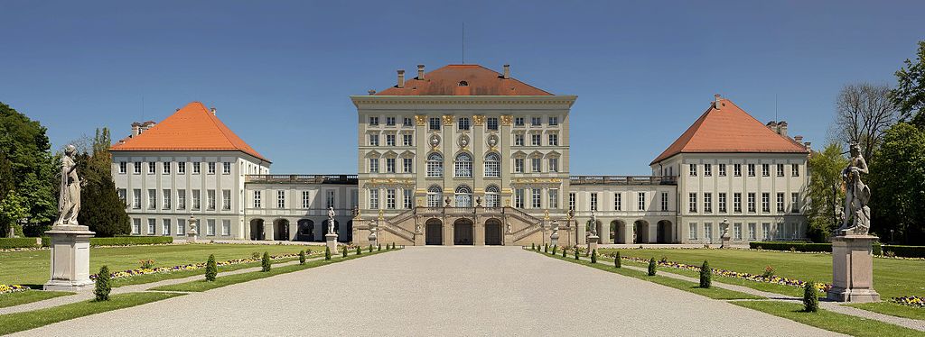Nymphenburg Palace is a work of Baroque Architecture that also has a few elements of Rococo Architecture. 