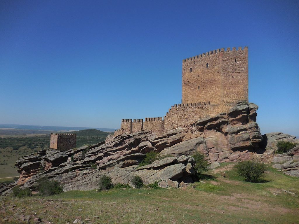 The Moors built castles all over Spain including the Castle of Zafra