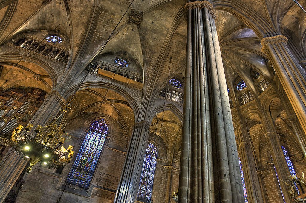 Barcelona Cathedral contains some of the greatest Gothic Architecture in Spain