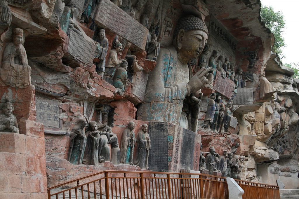 Chinese Buddhists have created some of the greatest works of Monumental Rock Cut Architecture.