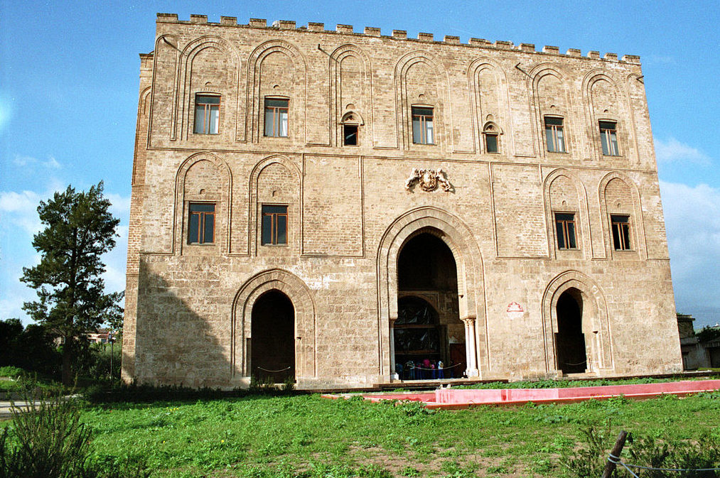 The Castle of Zisa in Palermo was later converted into a residence by a wealthy local family. 