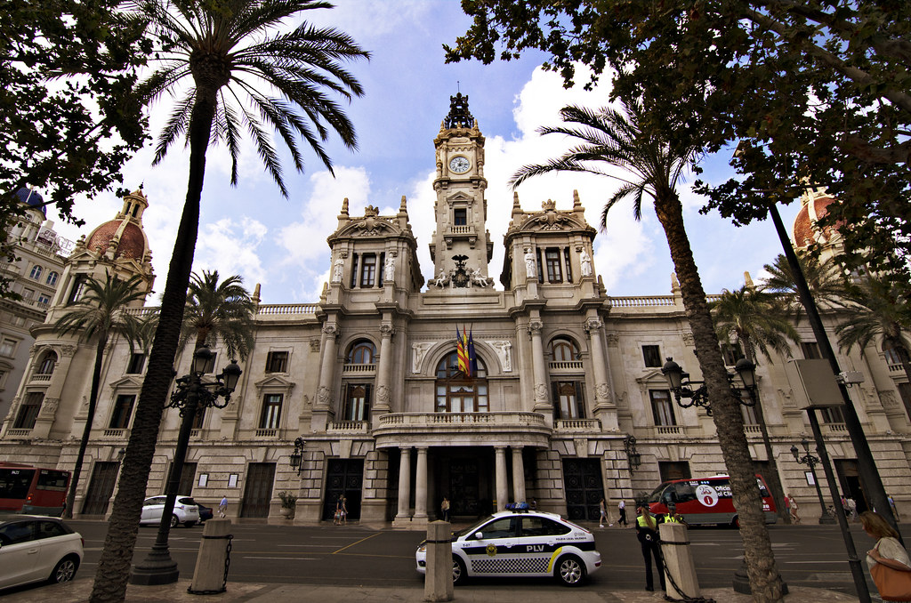 Valencia City Hall is a great work of Architecture from the turn of the century