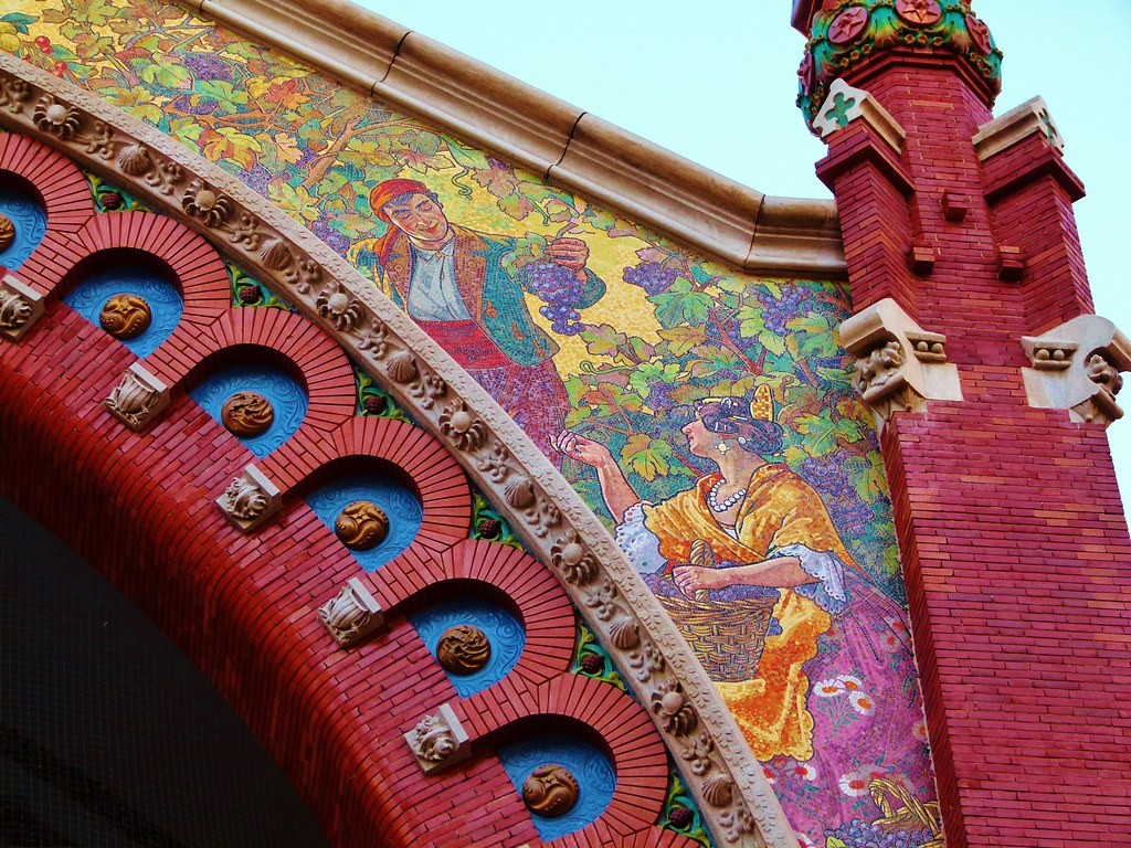 Mercat de Colón is one of the greatest examples of art nouveau architecture anywhere on earth