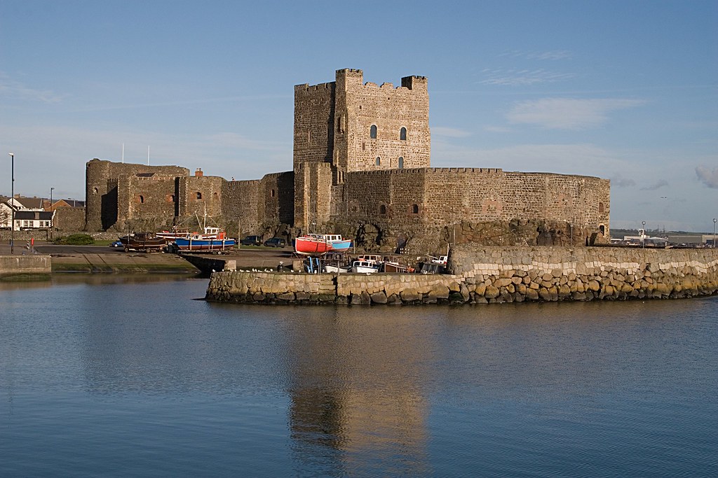 although rare, there are a few examples of Norman Castles on the island of Ireland.