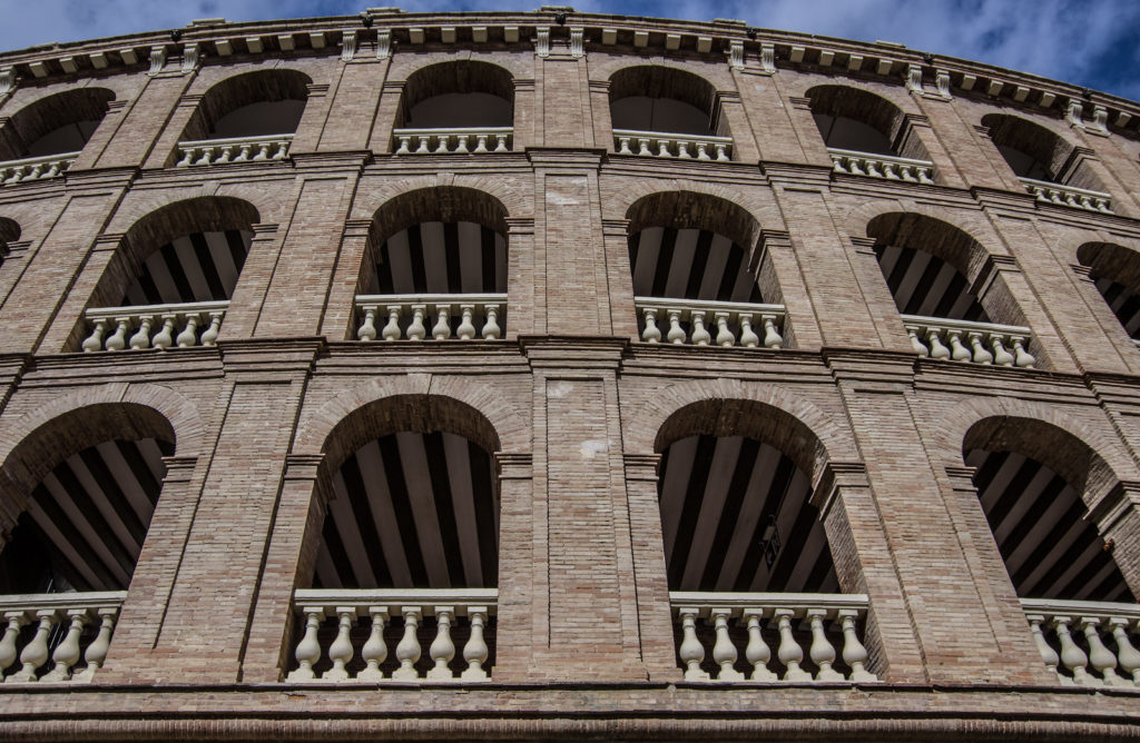 The bullring is an important work of architecture in valencia