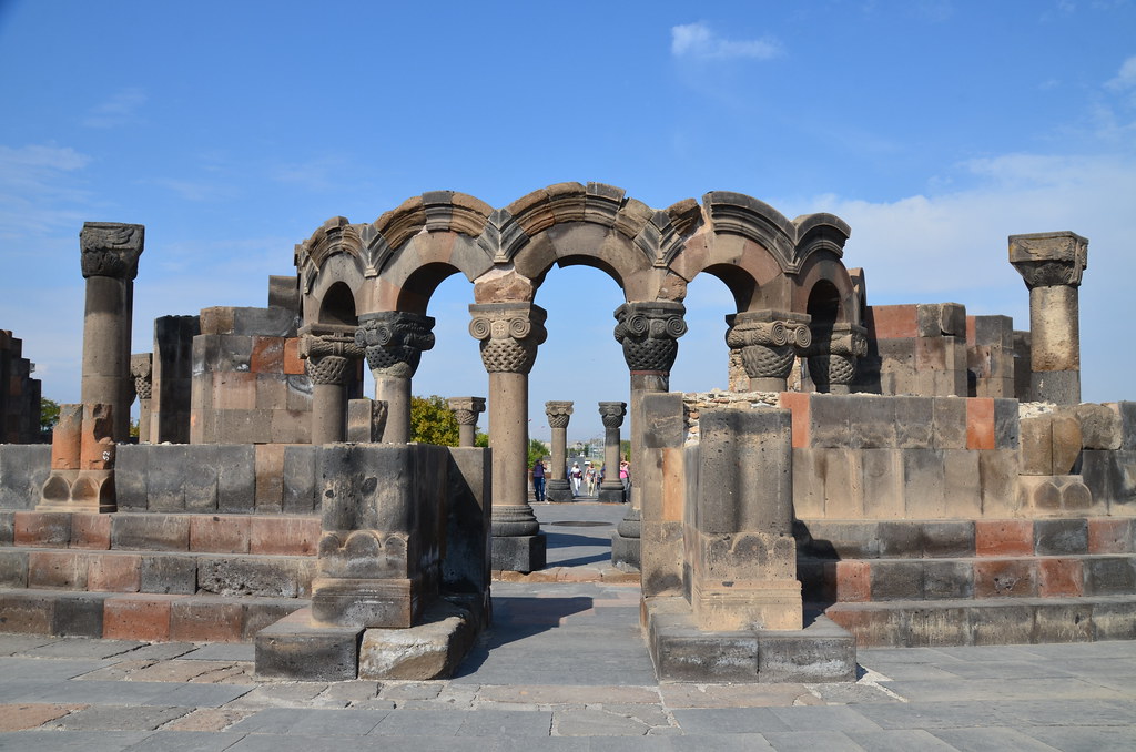 Zvartnots Cathedral shows how sophisticated Armenian Architecture was, even during the 7th century.