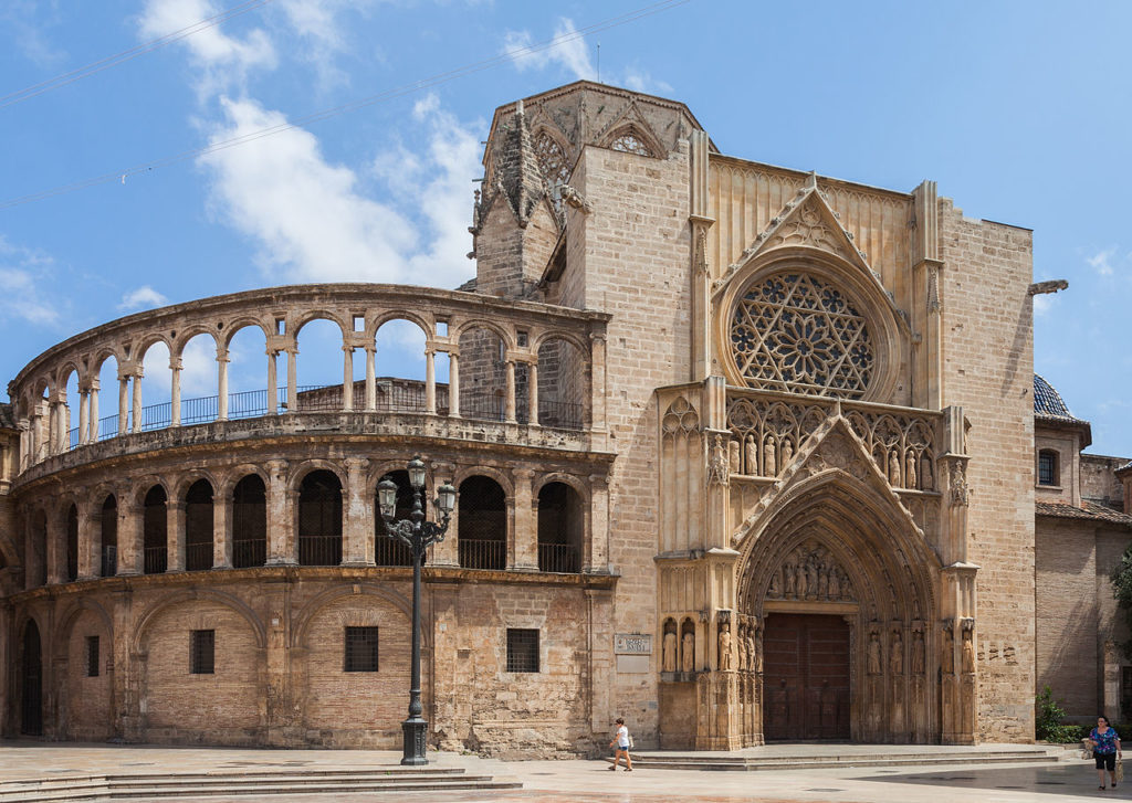 The gothic architecture of Valencia Cathedral is a great exampel from the Gothic Era.