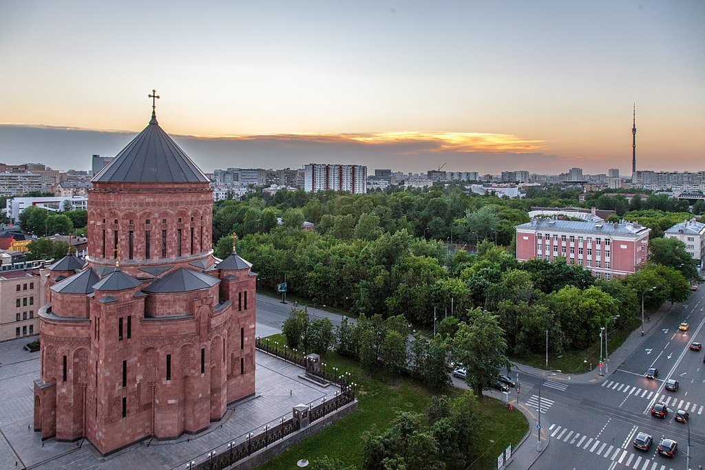 Armenian Architecture has influenced many buildings including the Armenian Cathedral of Moscow.
