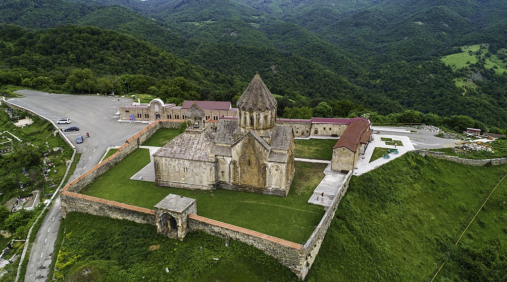 Gandzasar Monastery is an important work of Armenian Architecture located in Azerbaijan.