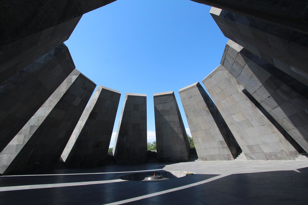 The Armenian Genocide Memorial in Yerevan is an important work of Modern Architecture in Armenia.