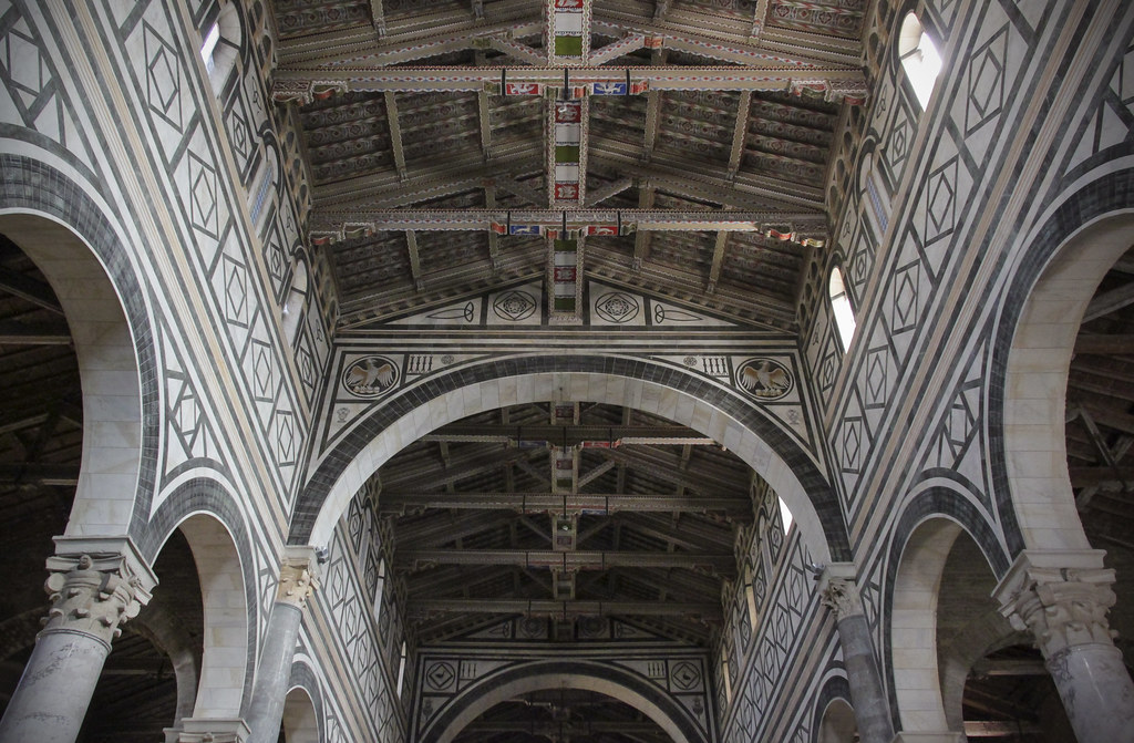 San Miniato al Monte is a great example of Romanesque Architecture in Florence. 