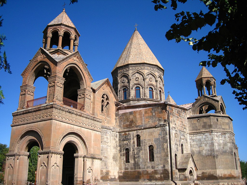 Etchmiadzin Cathedral is one of the worlds most famous examples of Armenian Architecture.