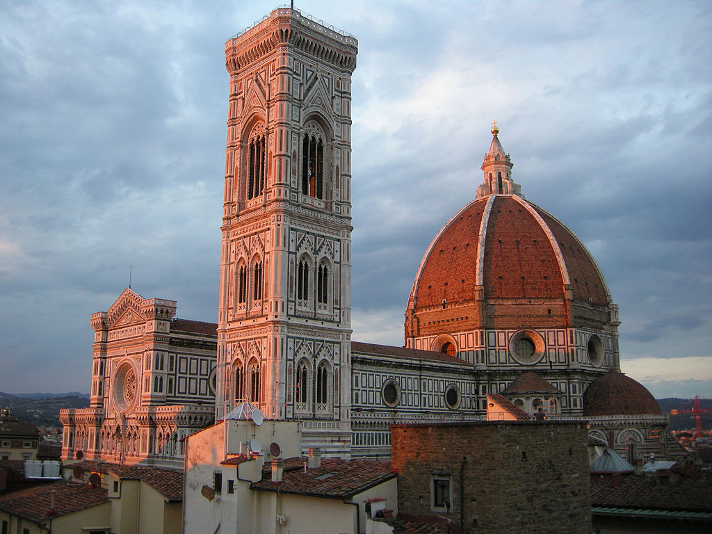 Florence Cathedral is one of the most well known churches on earth