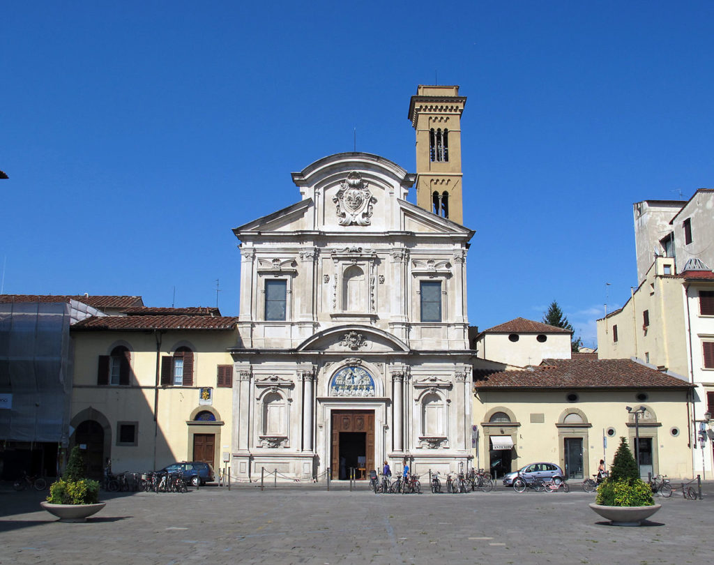 Ognissanti is a Baroque church located in Florence
