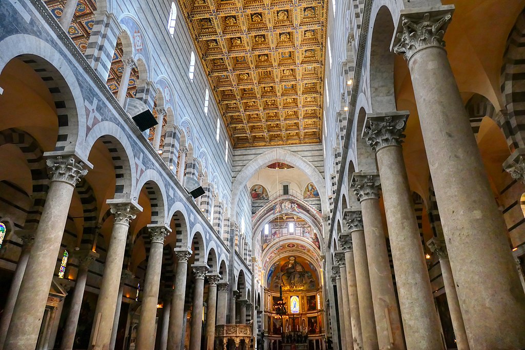 romanesque-church-interior