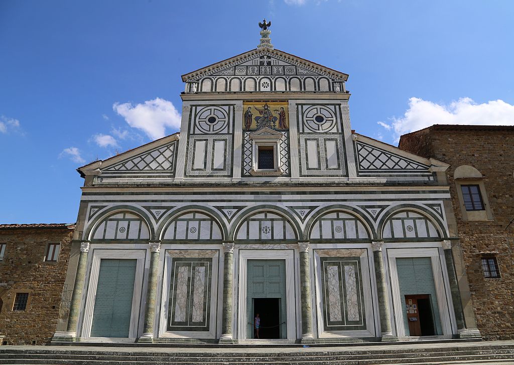 The Romanesque church of San Miniato al Monte is one of the oldest in all of Florence. 