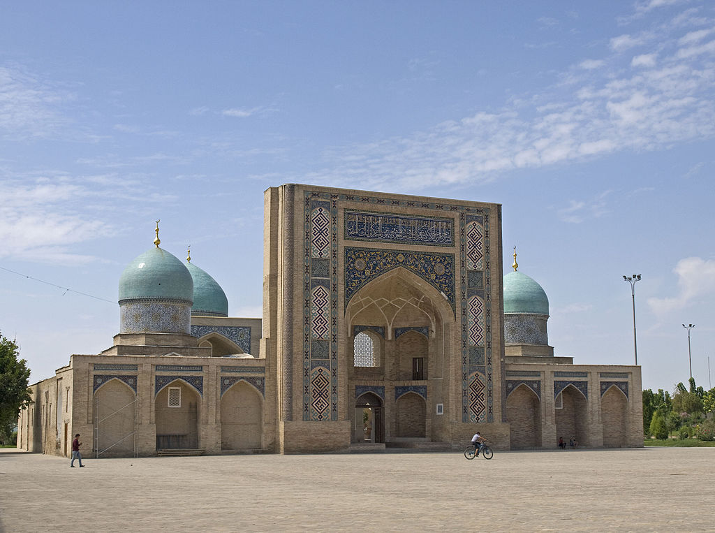 The city of Tashkent is embracing the legacy of Timur, and building modern works of Timurid Architecture.