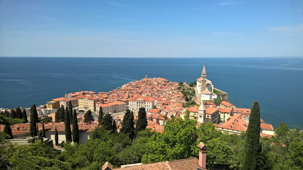 There are many great examples of Venetian Architecture within the city of Piran, which is one of several Venetian Cities within Slovenia. 