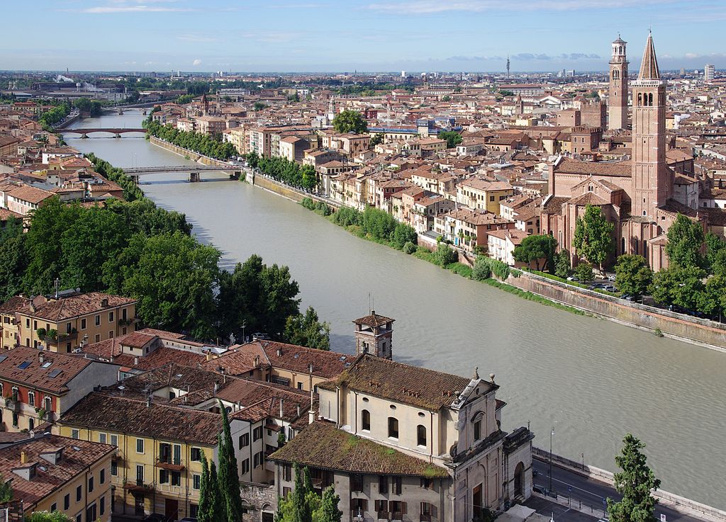Verona is one of the most beautiful cities in Italy and it contains many important works of Venetian Architecture. 