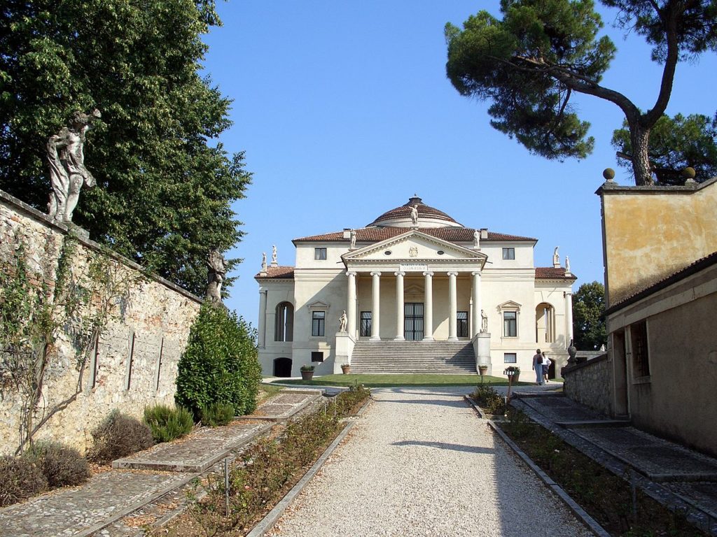 Villa La Rotunda is one of the many villas designed by Andrea Palladio. 