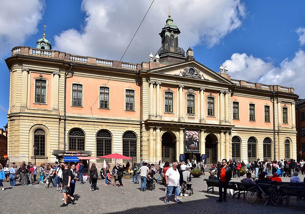 The Nobel Prize Museum was originally the Stockholm Stock Exchange Building, and it is a great example of Neo-Classical Architecture within Stockholm. 