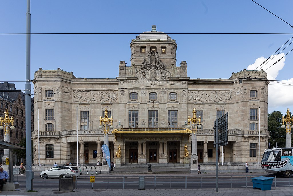 The Royal Dramatic Theater is one of several examples of Art Nouveau Architecture located within Stockholm. 