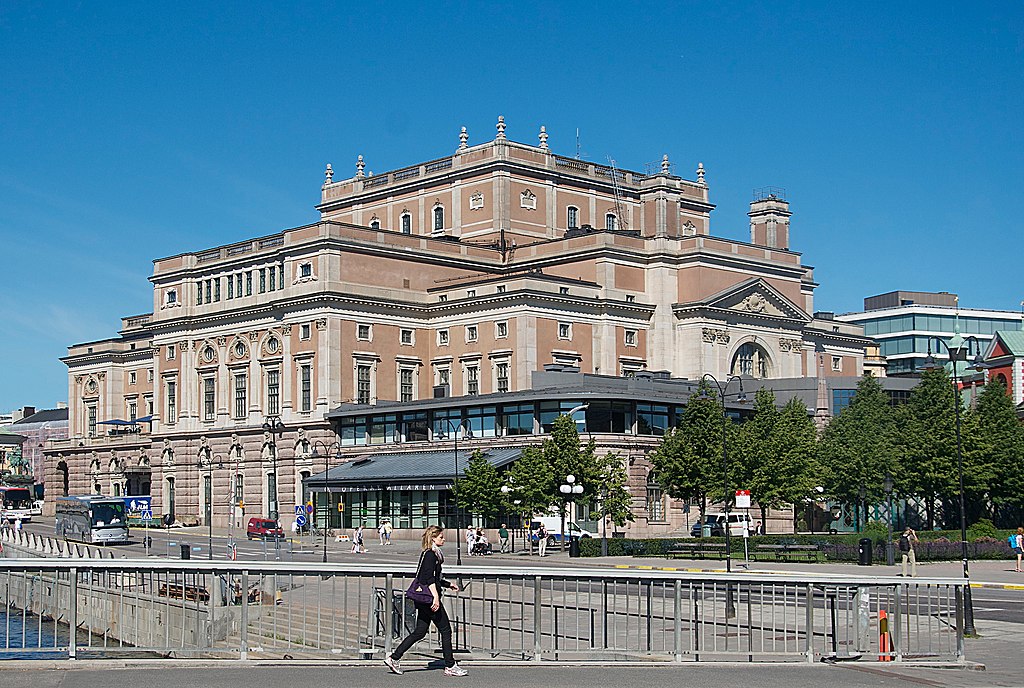 The Royal Swedish Opera House is one of many Neo-Classical Buildings located within Stockholm. 