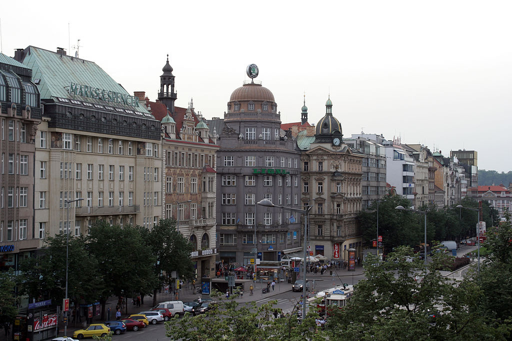 Wenceslas Square in Prague contains a few different Revival Style Buildings. 