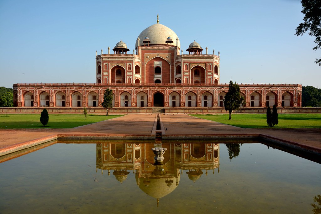 Humayun's Tomb is a builting located in Delhi that honors the second ruler of the Mughal Empire. 