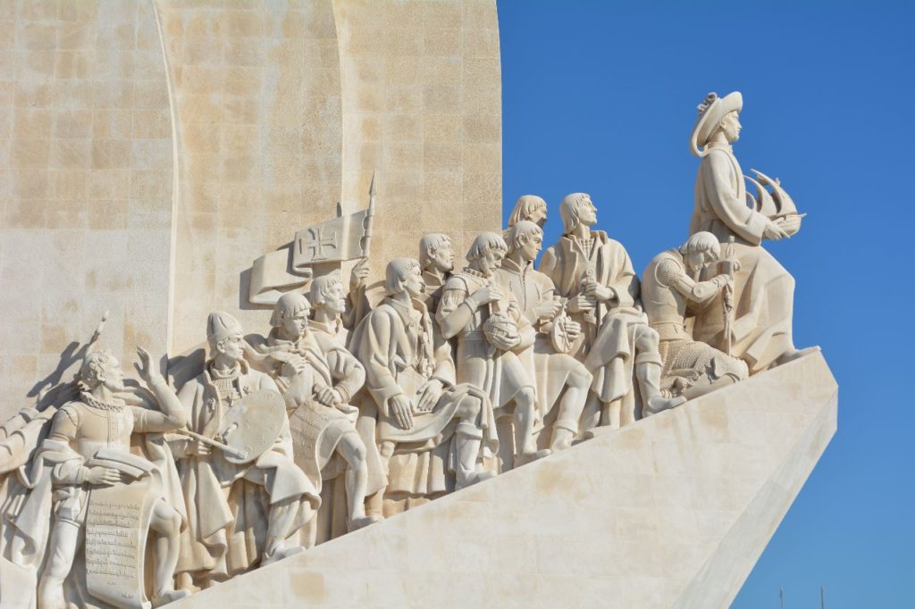 The monument of the Discoveries is a commemorative statue dedicated to Lisbon's Age of Discovery. 