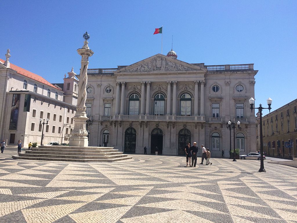 Lisbon City Hall is an example of Neo Classical Architecture in Lisbon.