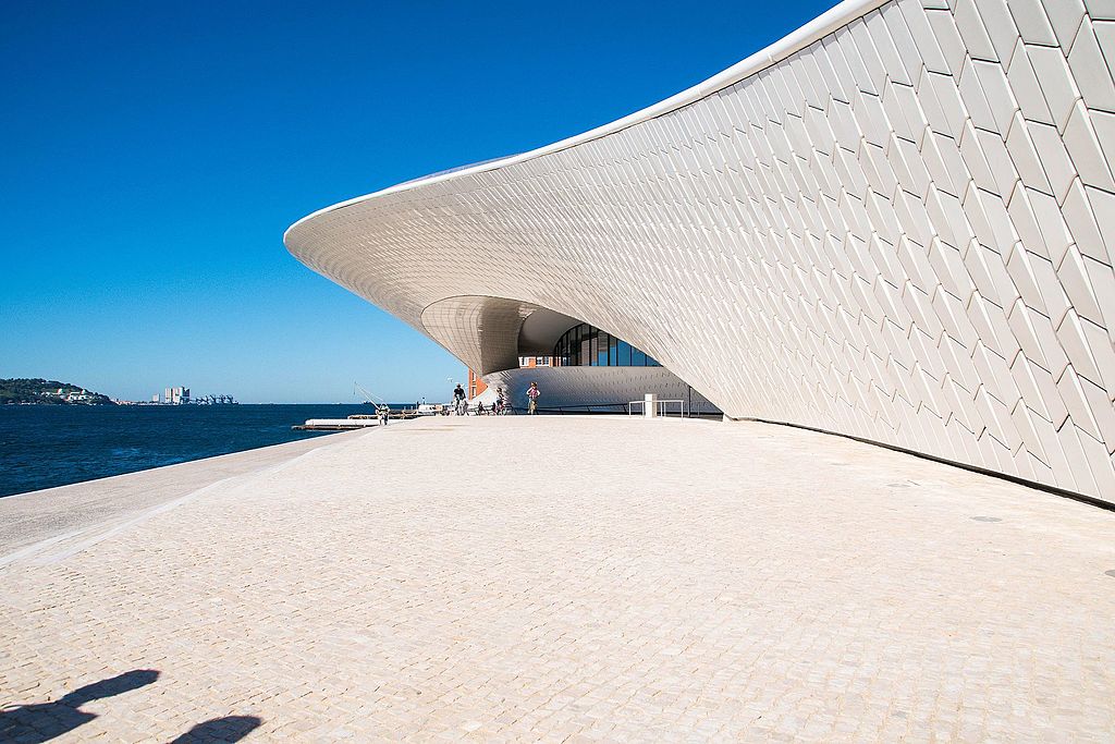 The MAAT is a modern building located along Lisbon's waterfront