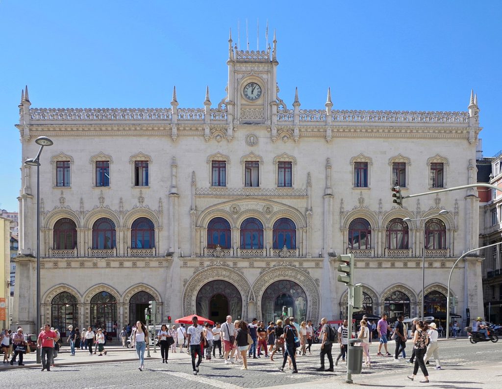 Rossio Railway Station is a work of Neo Manueline Architecture within Lisbon.